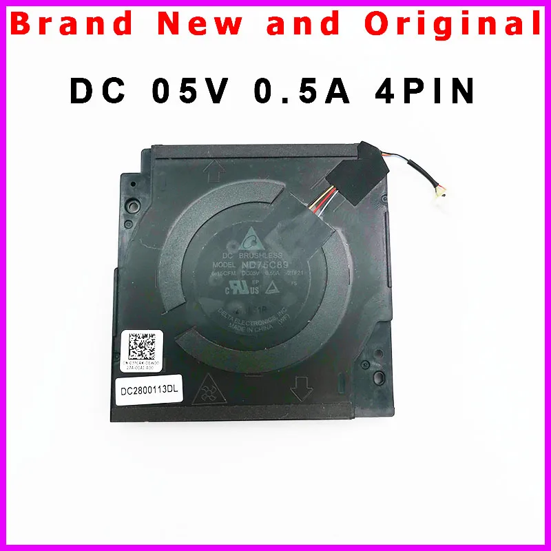 New Laptop Cooling Fan Cooler for For DELL Precision 5470 03FCRK 3FCRK ND75C89 21F21 DC 5V 0.5A