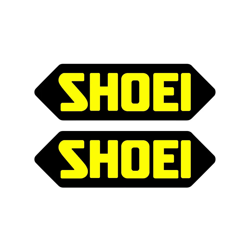 logo helmet shoei for Shoei Helmets Sponsor Laminated Stickers Set Motorcycle Decals Logo  Graphics