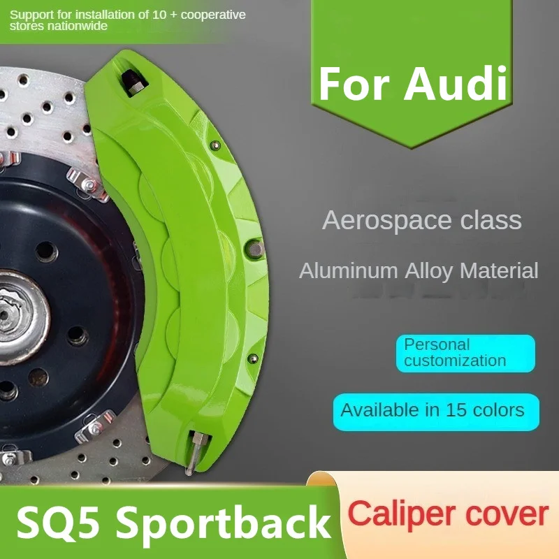 Per Audi Sq5 Sportback Car Brake Caliper Cover Anteriore Posteriore 3D Alluminio Metallo Kit Decorazione Modifica Ruota
