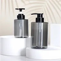 300/500ML Plastic Pump Bottles Shampoo Conditioner Body Wash Dispenser Containers Refillable Lotion Bottles for Bathroom