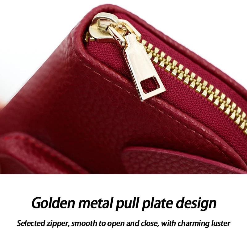 Creativa Borsa in Pelle PU per Donne, Portacarte con Ciondolo a Forma di Elefantino, Ideale come Regalo di Compleanno - immagine 6