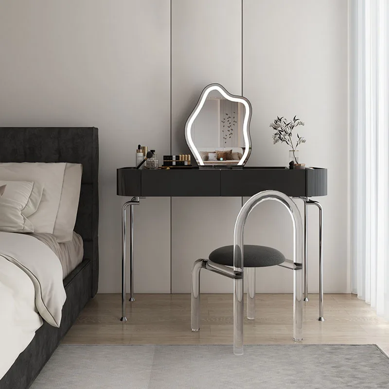

Vanity Dressing Table Nordic Organizer Vanity Chairs Desk Console Bedroom Cabinets Drawer Tocador Maquillaje Home Furniture