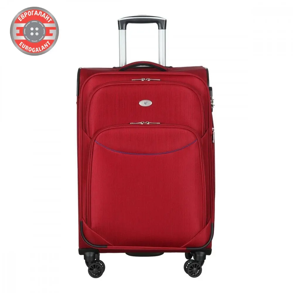 Suitcase retail gm17026w24 fabric case with expander ultra light double silent wheels code lock durable |