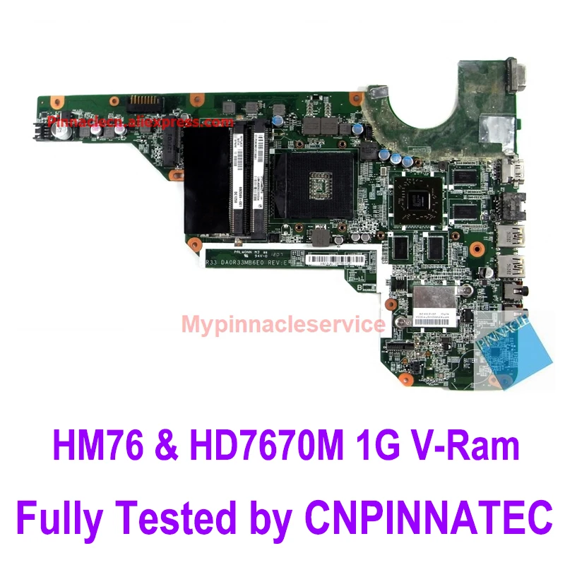 680569-001 680569-501 Motherboard For Hp Pavilion G4-2000 G6-2000 G7-2000  Da0R33Mb6F0 R33