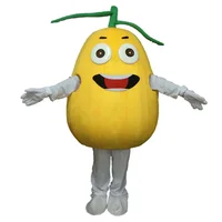 Cosplay fruit lemon Mascot Costume carnival Cartoon character Fancy Dress Party Advertising Ceremony carnival prop Adult size 1
