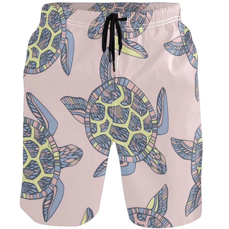 

Tropics Sea Turtle Graphic Shorts Pants 3D Printing y2k Board Shorts Summer Hawaii Pop Swimsuit Woman 2023 Cool Surf Swim Trunks