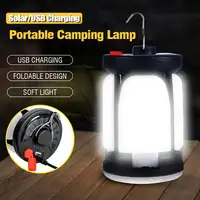 Rechargeable LED Camping Lantern With folding LED floodlight Portable Tent Light With 3 Light Modes For Camping, Hiking, Fishing 6