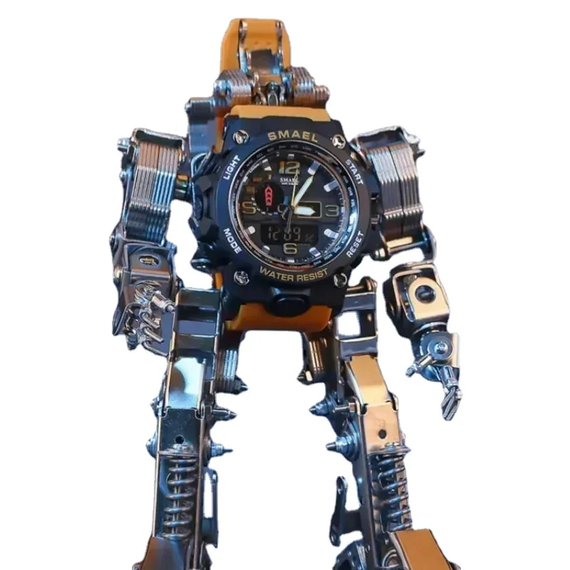 

3D Metal Time Machine Model Kit Mecha Mechanical Puzzles Toy DIY Assembly Toys for Teens Adults Birthday Gifts