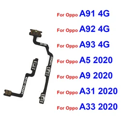 Volume Power Flex Cable For OPPO A5 A9 A31 A33 A91 A92 A93 2020 4G On OFF Power Buttons Voulme Side Key Switch Flex Cable
