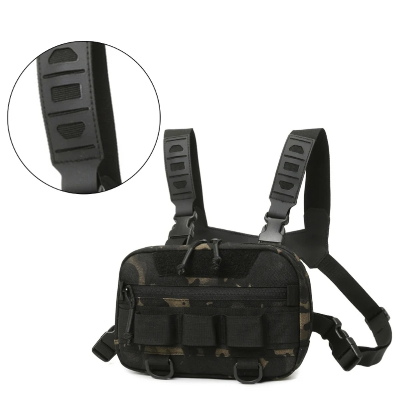N0HA Tactically Chest Bag Light weights Fishing Chest Pack Running Backpacks Outdoor Travel Vest Bag for Women and Man 3