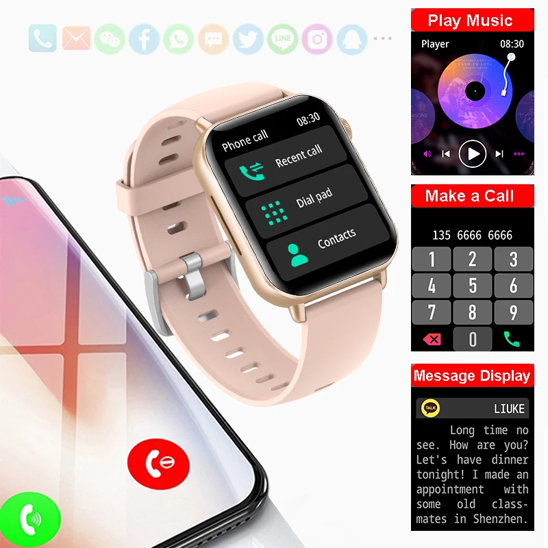 ο 2023 Ʈ ġ   Smartwatch BT Ʈ ð IOS ƮϽ ƮĿ  Ʈ ð Trosmart G89