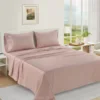 Dreamreal 100% Egyptian Cotton Bed Sheet Set Luxury 400TC Bedding Set 4/6 Pieces Fitted Sheet Flat Bedsheet Pillowcases High End 2