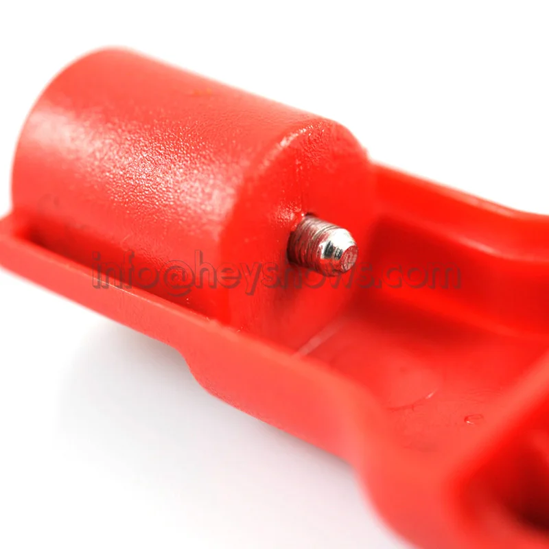 100 pcs Black White Red EAS Security Display Hook Stop Lock Catch Anti-Theft Lock For Shop Supermark