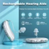 Rechargeable Hearing Aids Digital  Hearing Aid Adjustable Tone Sound Amplifier Portable Deaf Elderly digital Hearing Aid 1