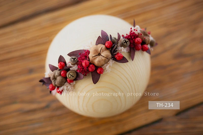 acessórios crianças natal headdress cabelo flor criança tiro estúdio foto