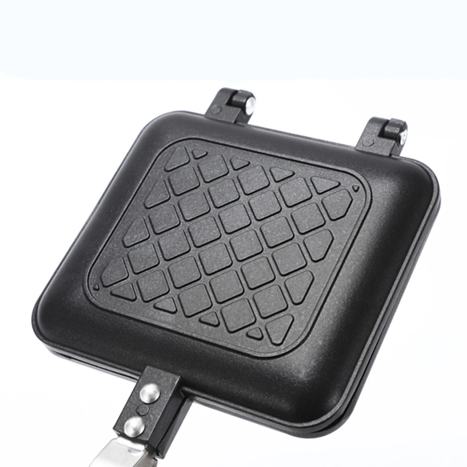 New NEW Sandwich Maker Non-stick Grilled Panini Maker With Insulated Handle Hot Sandwich Making Machine Kitchen Tools