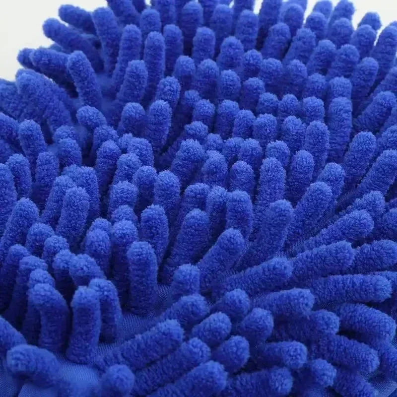 Chenille Car Wash Mittens: Double-sided Coral Polyps Gloves for Auto Cleaning and Beauty Care Accesorios Para Veh&iacute;culos
