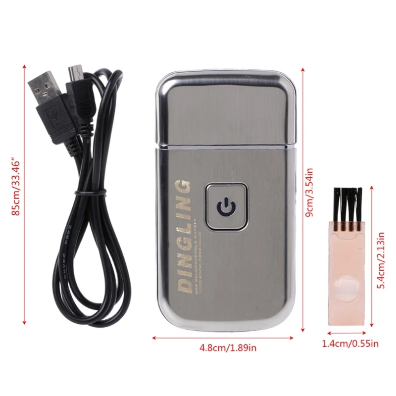 Mini USB Rechargeable Reciprocating Blade Electric for Razor Shaver KM-5088 for New Dropship