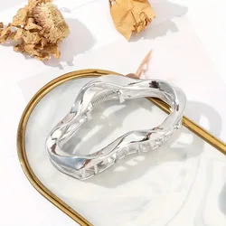 Elegant Cloud - Shaped Metal Hair Clip - Stylish Anti - Slip Fashion Accessory (Sliver)