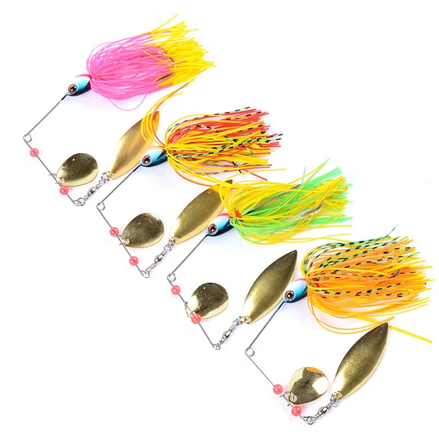1pc 16G Spinner bait Fishing Lures 2023 Artificial Bait Spinner Lures Pike  Trout Spiner Spinning Spinerbait Swivel Spinner Lure - AliExpress