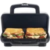 Sandwich Maker with Nonstick Ceramic Plates 1