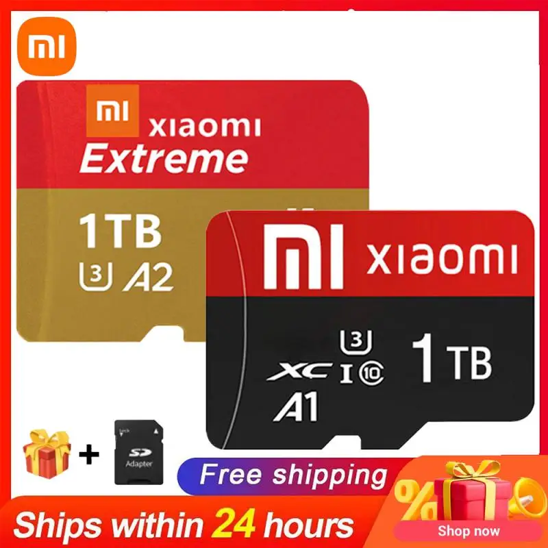 Xiaomi Scheda Sd Originale 1Tb 128Gb 256Gb 512Gb Scheda Di Memoria Sd Scheda Video Ad Alta Velocità Class10 A2 Scheda Di Memoria Per Telefono