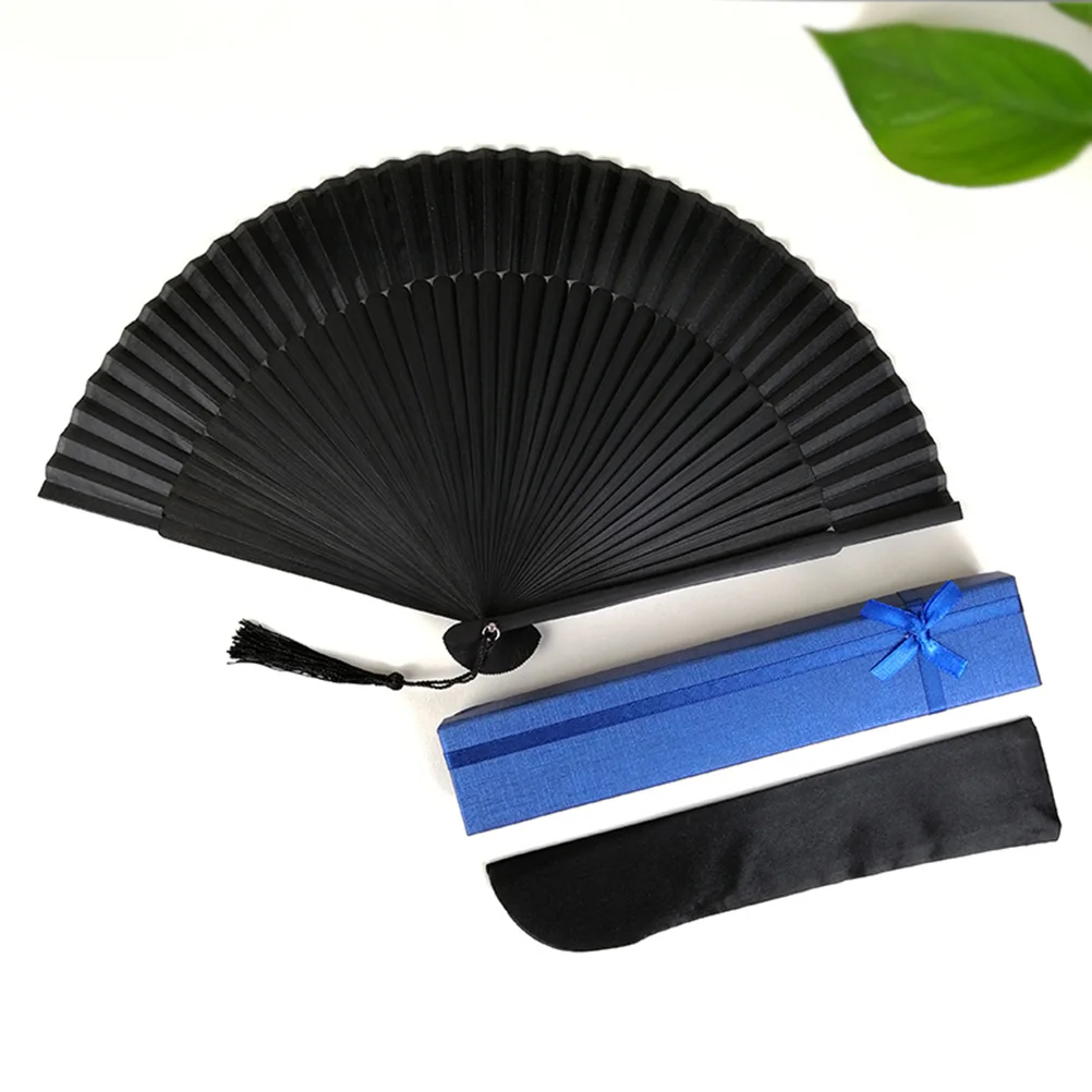 

Fan Folding Hand Handheld Chinese Men Foldable Large Oriental Cloth Fabric Japanese Fans Held Adults For Fanchinese