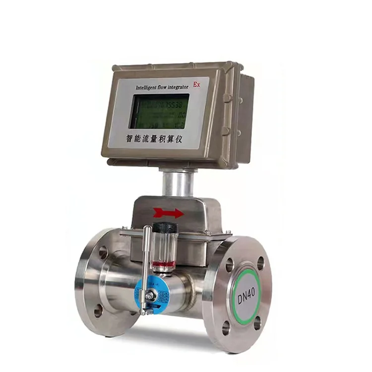 

LWQ Compressed air methane light hydrocarbon gas turbine flowmeter gas liquefied natural gas flowmeter DN20-300