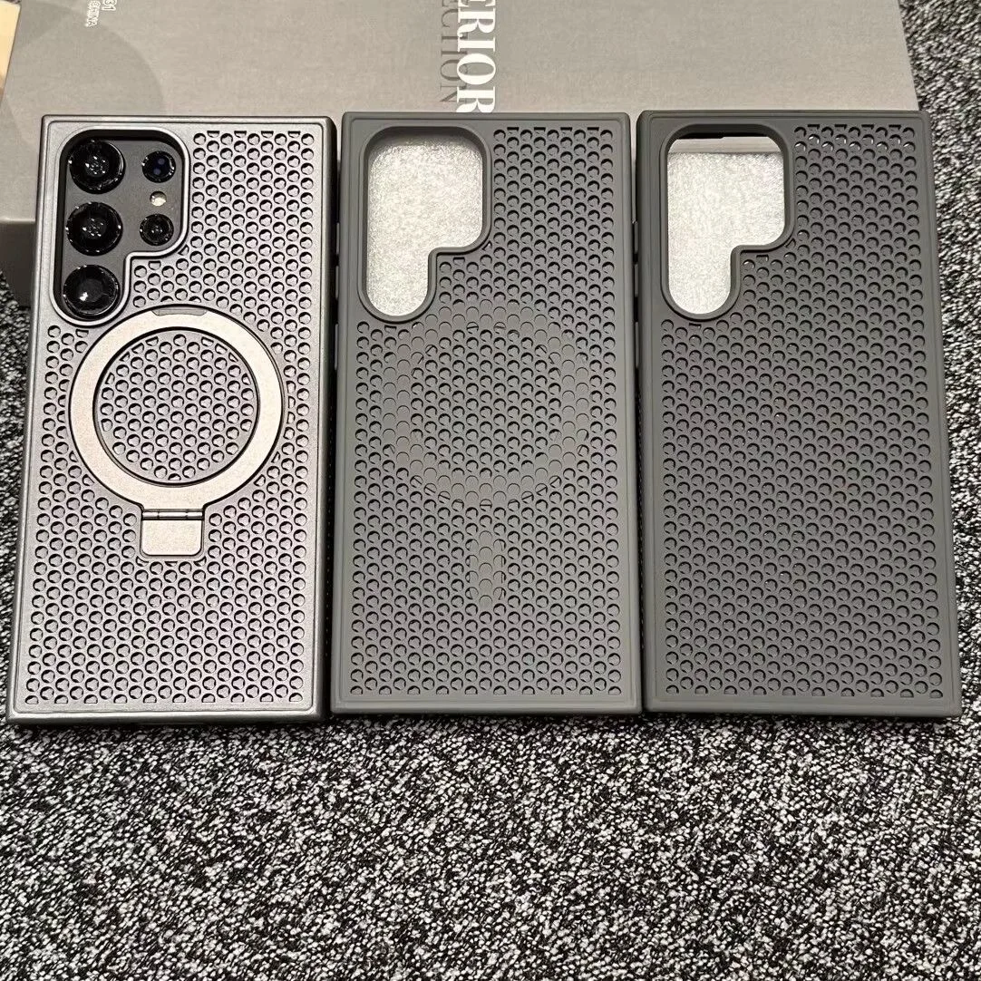 Magnetic Cooling Mesh Breathable Shockproof Case with Heat Dissipation