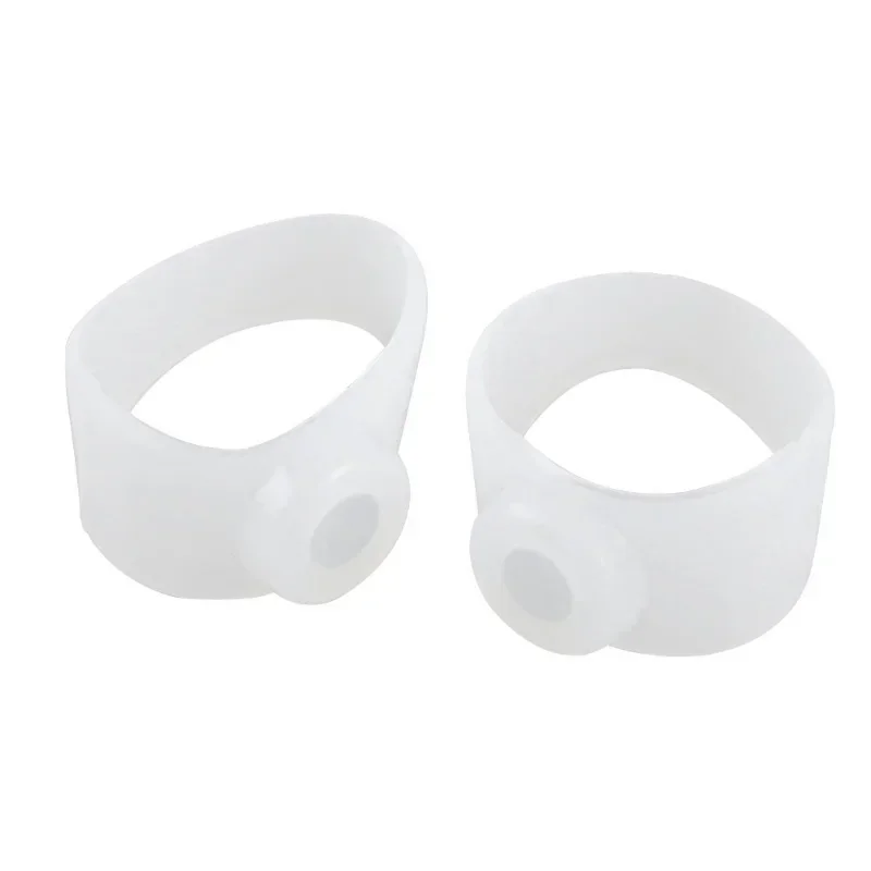 Magnetic Therapy Silicone Foot Massage Magnetic Toe Rings Slimming Toe Rings 2PCS/pair Fast Body Lose Weight Burn Fat Reduce