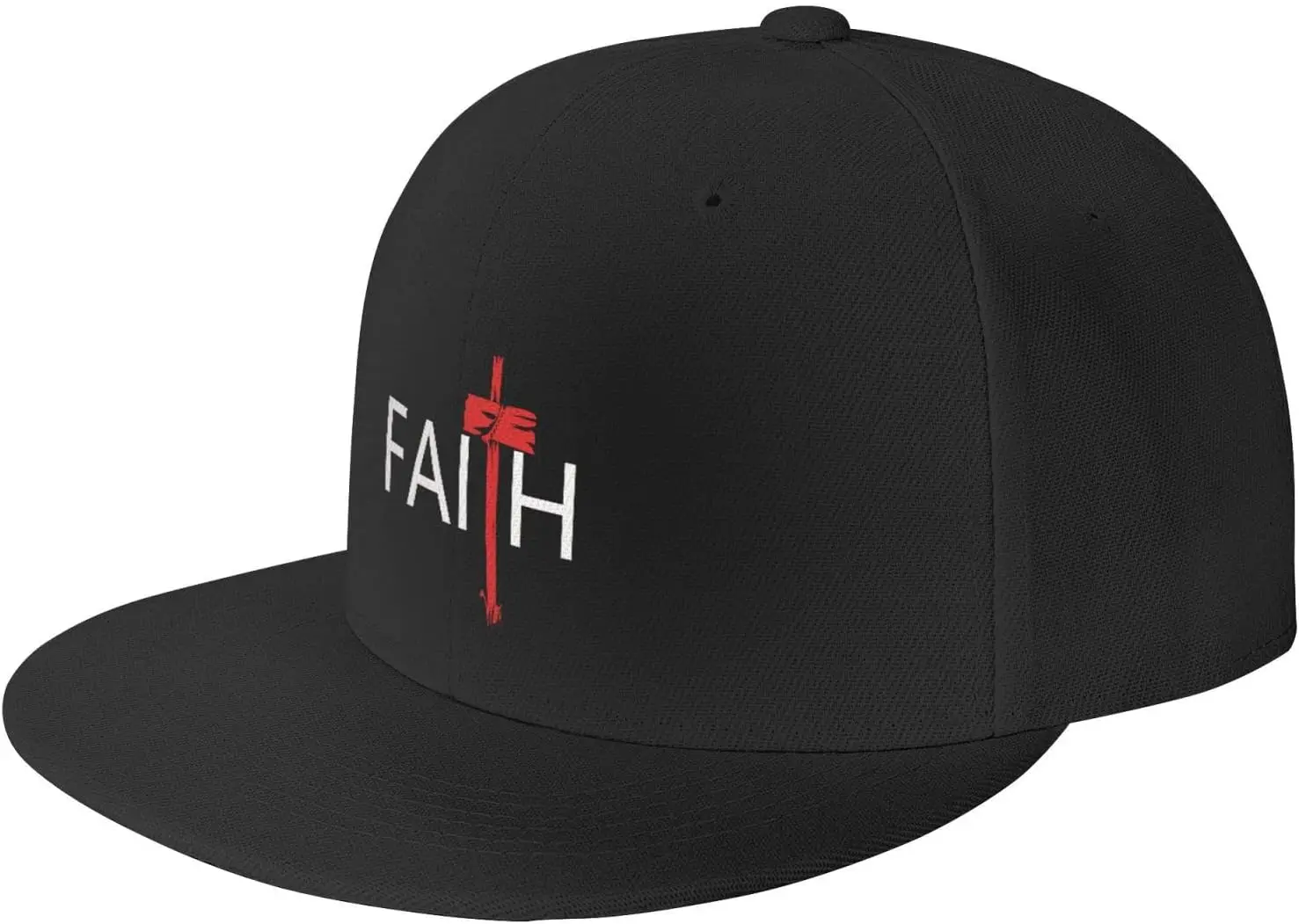 

Jesus Christian Faith Cross Baseball Cap for Men Women Adjustable Trucker Hats Vintage Washed Dad Hat Gifts