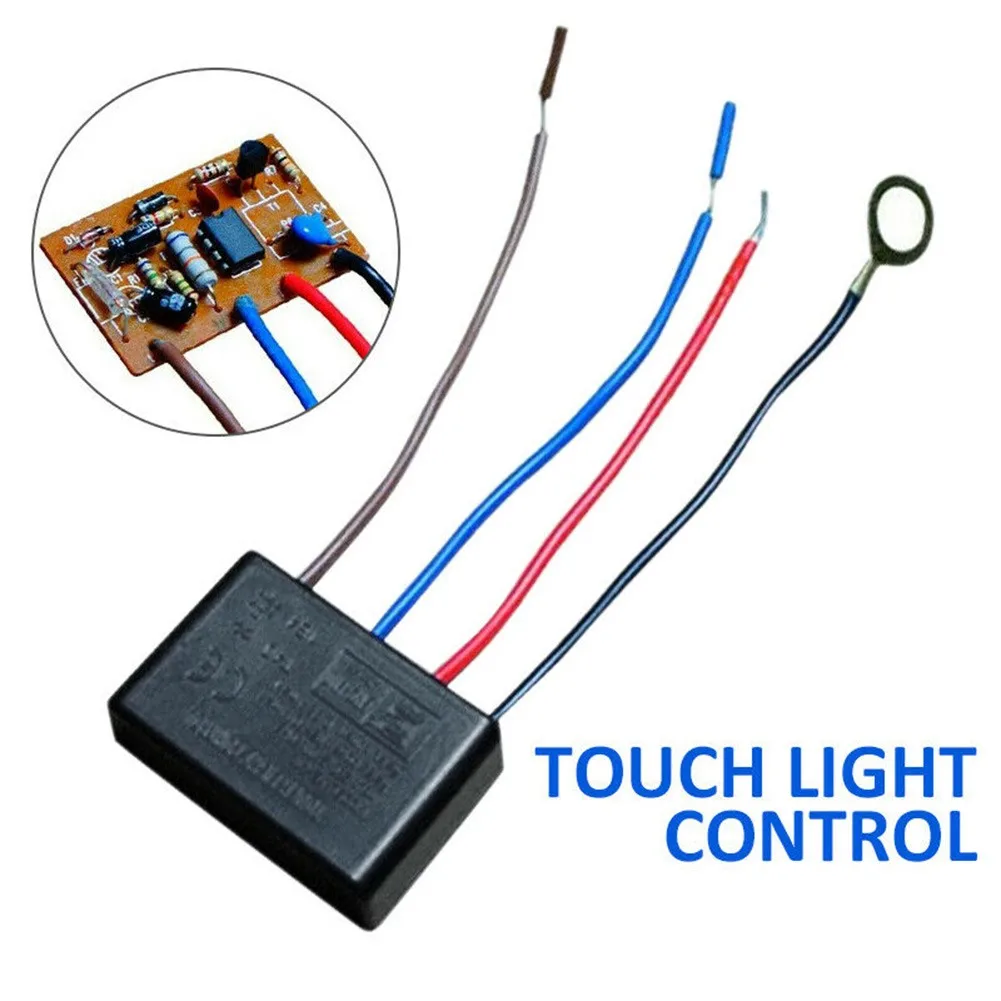 220v Touch Light Switch Table Lamp Dimmer Control Module Sensors Eu ...