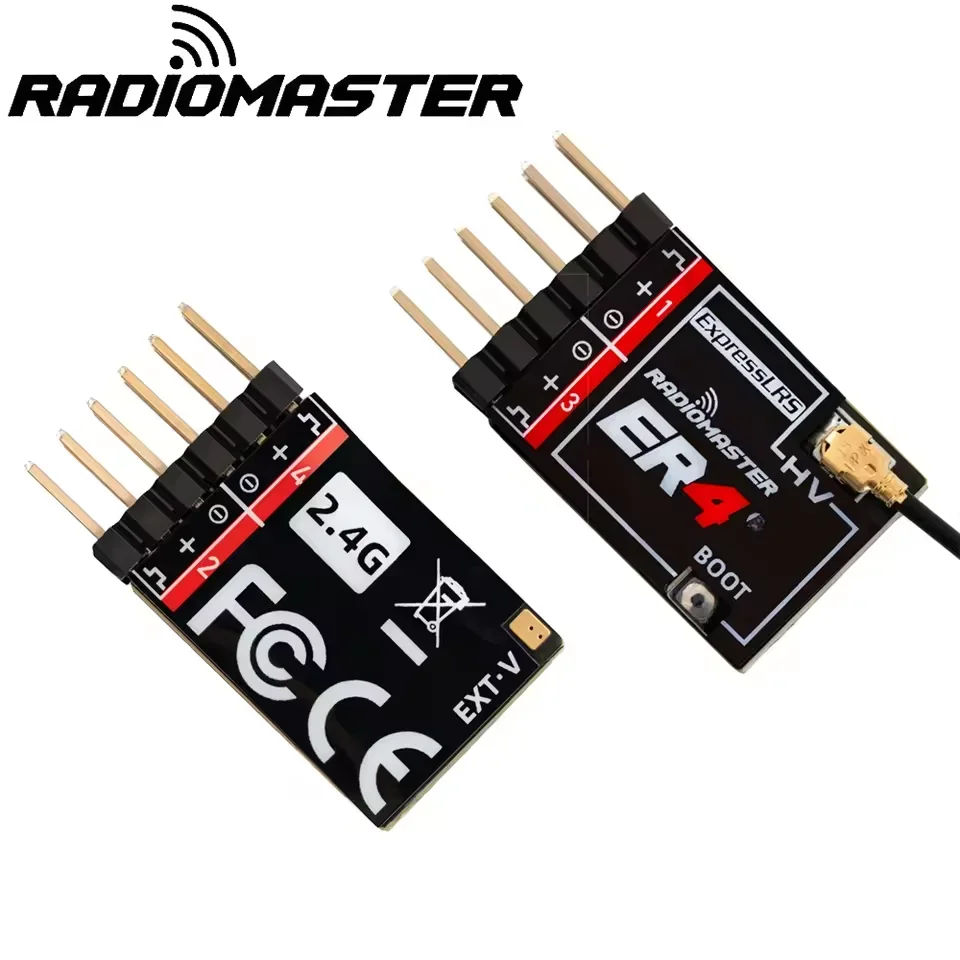 รูปสินค้า RadioMaster ER4 4CH ER6 6CH ER8 8CH ExpressLRS 2.4GHz PWM สําหรับ RC FPV Drone รถเรือรถบรรทุกแข่งยาวช่วง