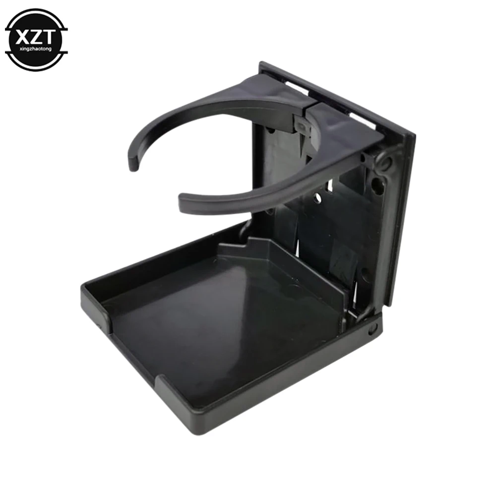 Portabicchieri Doppio Per Auto In Plastica Nera – Si Installa Senza Attrezzi Su Camper, Barca E Camion!
