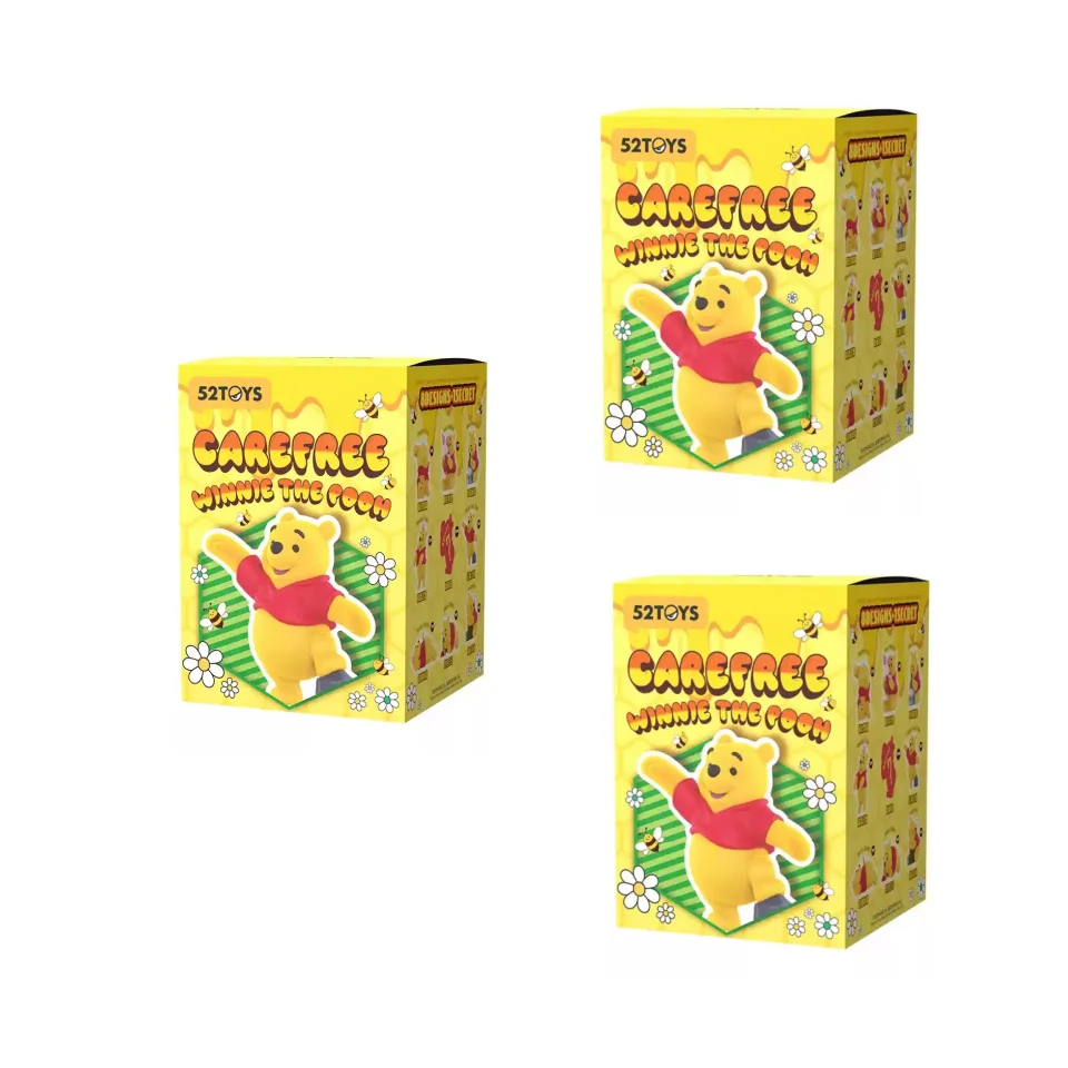 52toys Disney The Carefree Winnie The Pooh Series Blind Box Figure