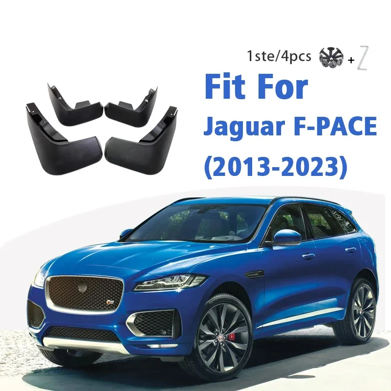 Брызговики для Jaguar F-PACE 2013-2023 FPACE F PACE, передние и задние брызговики, брызговики, Аксессуары для автомобилей, брызговик, щитка от грязи Брызговики для Jaguar F-PACE 2013-2023 FPACE F PACE, передние и задние брызговики, брызговики, Аксессуары для автомобилей, брызговик, щитка от грязи