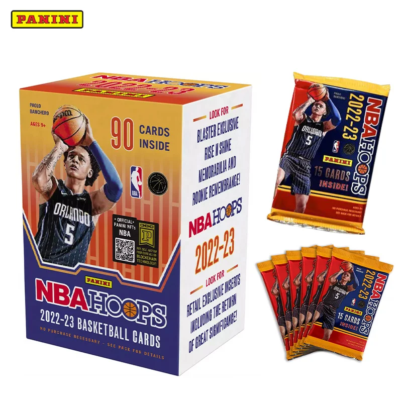 

2022-23 Panini Nba Hoops Basketball Series Star Collectible Cards Blaster Box Limited Fan Card Box Set Commemorate Birthday Gift