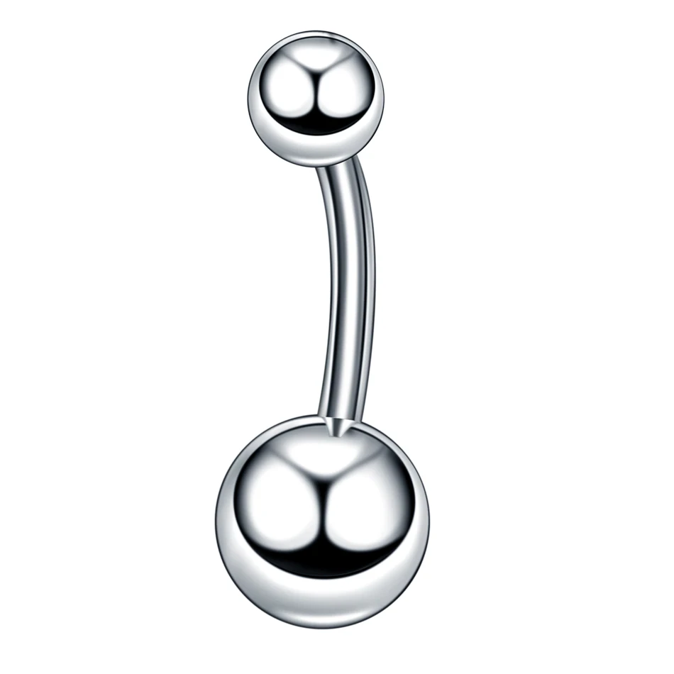 Stainless Steel Belly Button Piercing Body Jewelry Women Cubic Zirconia Drop Dangle Earring Navel Piercing 1PC