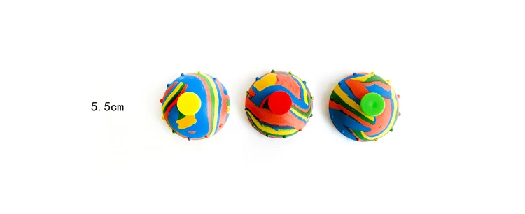 HipHop Jumps Children Outdoor Sports Color Bounce Bowl Toys Adult Kids Relieve Stress Bouncing Ball Hemisphere Fidget Toys Gifts squeeze ball maker