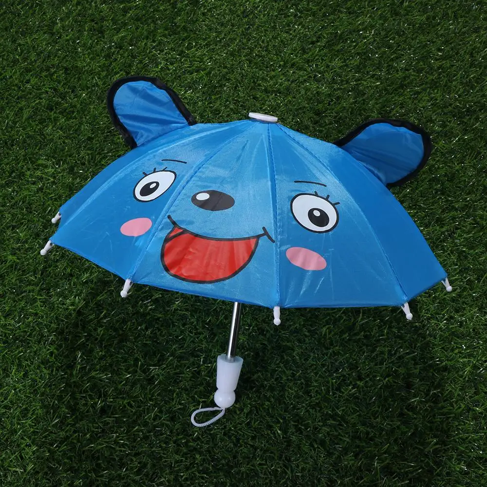 Doll Umbrella 1/3 1/4 Mini Umbrella Rain Gear For 18 Inch & 43cm Baby Doll Accessories Decoration