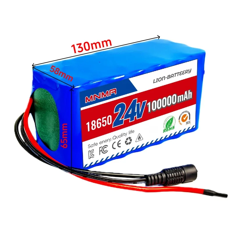 24V 100Ah 7S3P 21700 Li-ion Battery Pack 29.4V 100000mAh B icycle wheelchair Mop