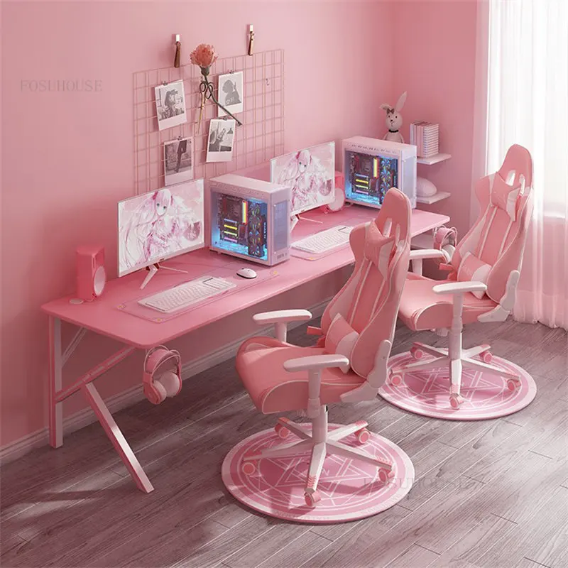 Pink pc sale desk