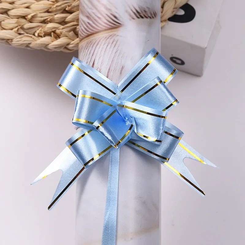 컬러 풀 보우 리본 DIY 선물 포장 크리스마스 발렌타인 데이 생일 선물 포장 웨딩 파티 장식 용품