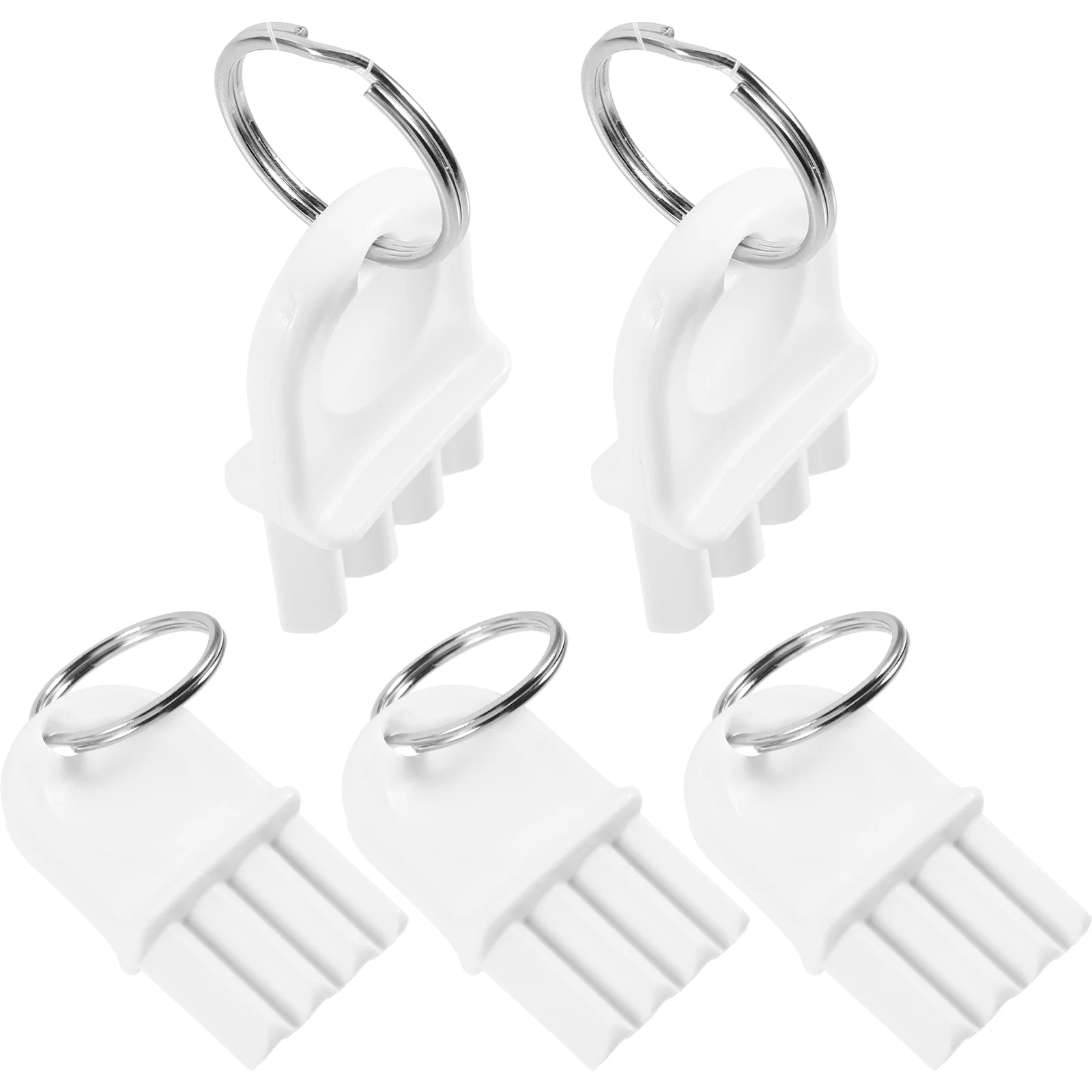 

Paper Towel Dispenser Key Universal Toilet 5 Rings Metal 5-pack Hand Soap Commercial Keys