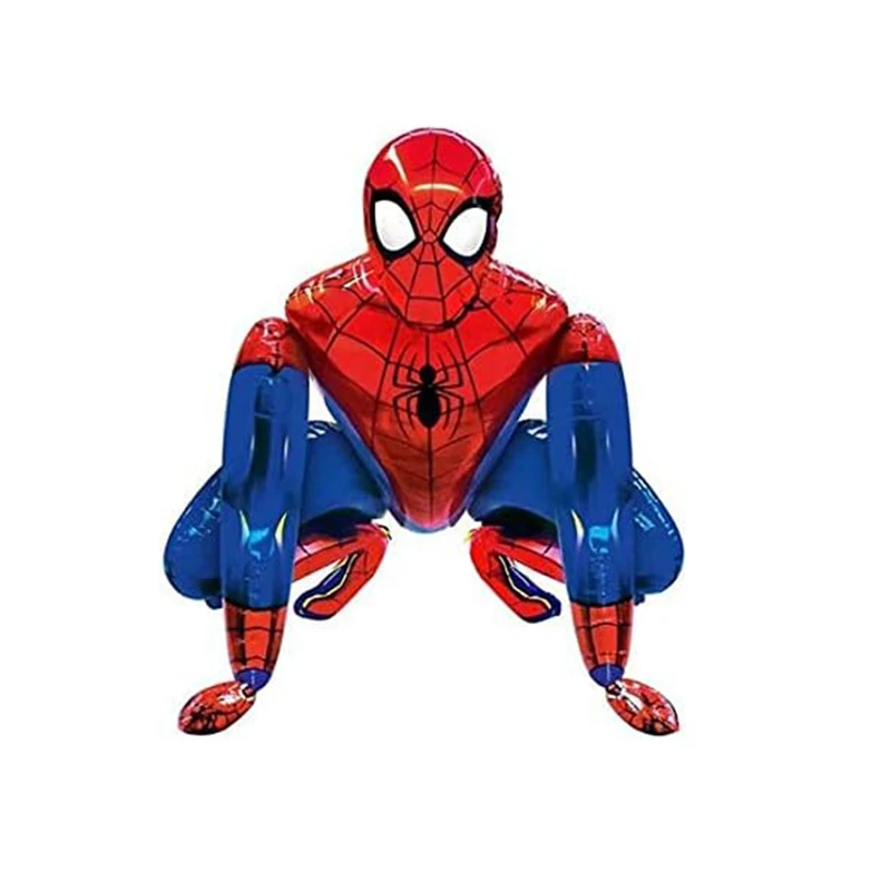 3D Stand Balloon Superhero Spiderman Iron Man Batman Medium Size For Kid Toddler Birthday Decoration