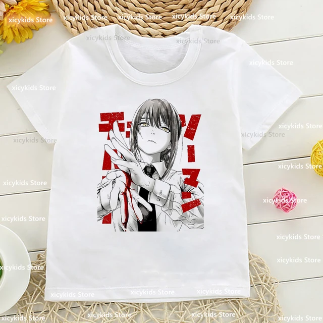 Camisa Camiseta Chainsaw Man Denji Motosserra Anime 8