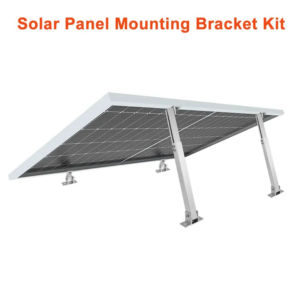 

Adjustable Solar Panel Tilt Mounting Brackets Aluminum PV Panel Roof Mount Bracket Kit Solar Holder End Clamp Roof Solar Support