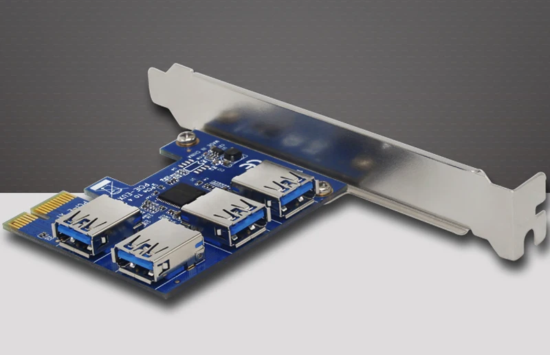 Pci-e express 1x〜4ポートpcie 16xマルチプライアムハブ