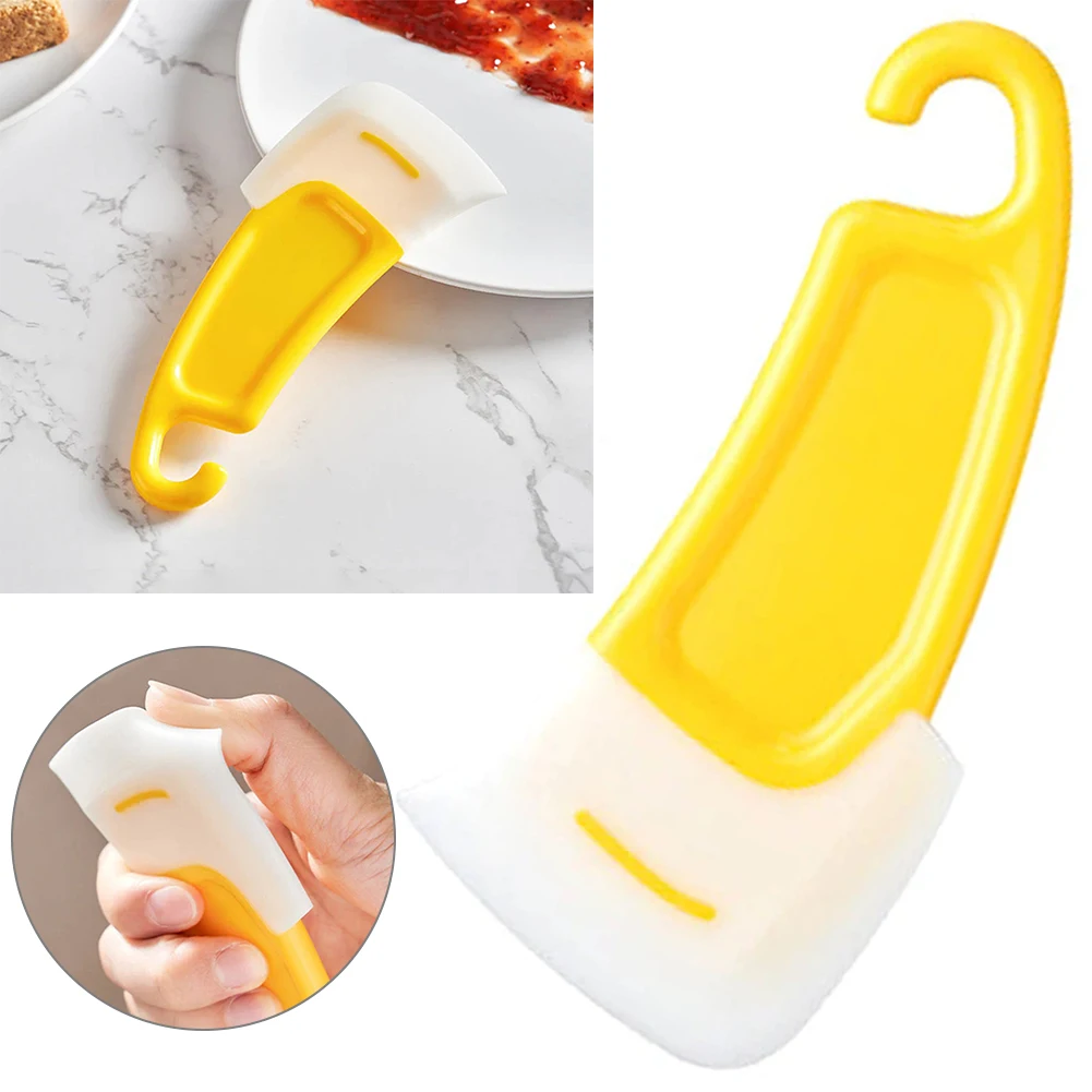Silicone Cleaning Scraper Easy To Clean Dish Cleaning Scraping Spatula Messy Pan Bowl Squeegee Kitchen Tools Kitchen Accessories