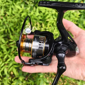 Spinning Fishing Reel 1000-7000 Series Ultralight Super Powerful Metal Spool Eva Handle Spinning Reels Saltwater